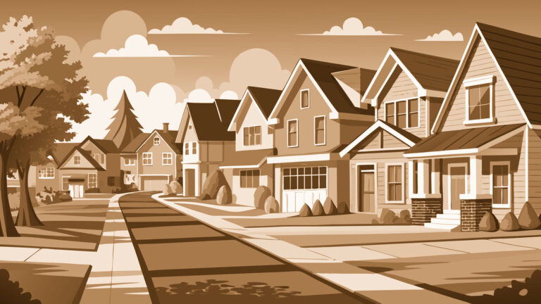 Park North Townhomes neighborhood